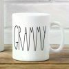 1pc Grammy Coffee Mug, Grammy Gifts, Christmas Grandmother, Cup for Pregnancy Reveal, Mother's Day