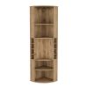 Bar Cabinet Jansen, Living Room, Macadamia