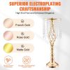 VEVOR 2PCS 55cm/21.65' Tall Crystal Wedding Flower Stand Vase for Party Decor